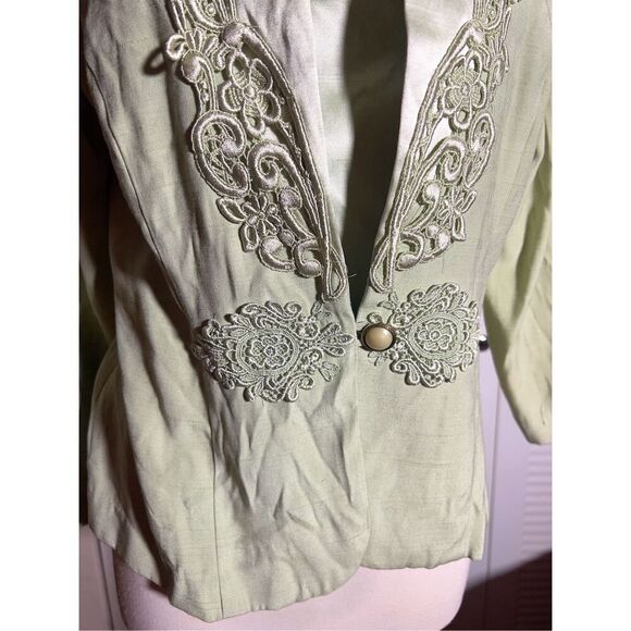 M.H.M Melissa Harper | Women’s | Blazer | Size 10 | Victorian Styled Lightweight - Picture 3 of 8